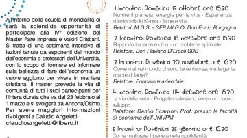 “Un Mondo Possibile” - Scuola di Mondialità e Missione