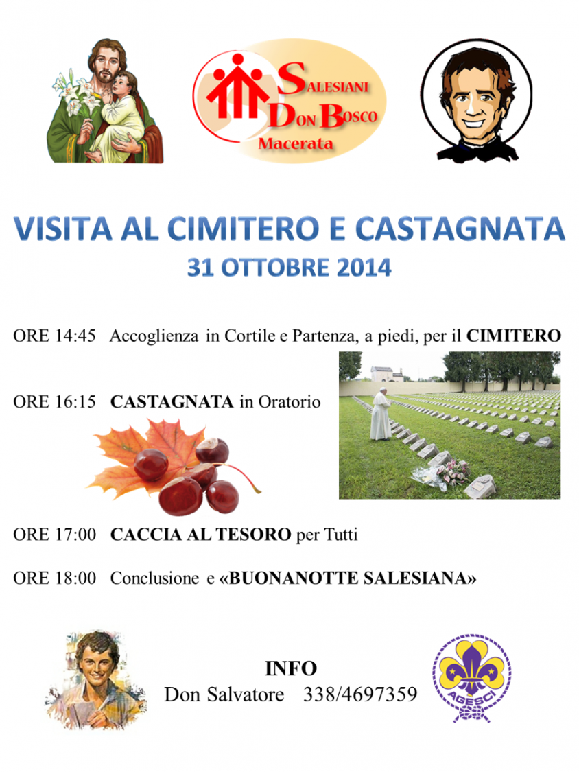 Visita al Cimitero e Grande Castagnata