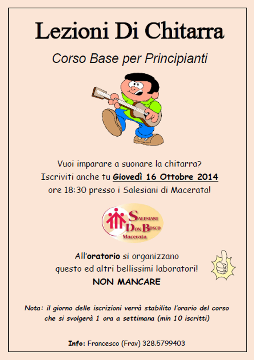 Chitarra - Corso per Principianti