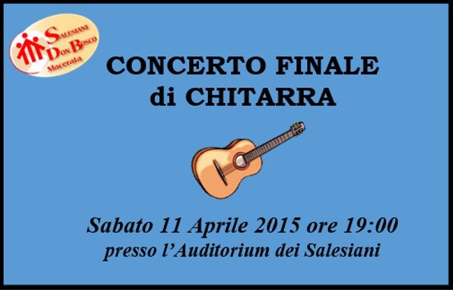 Concerto finale di Chitarra 2015