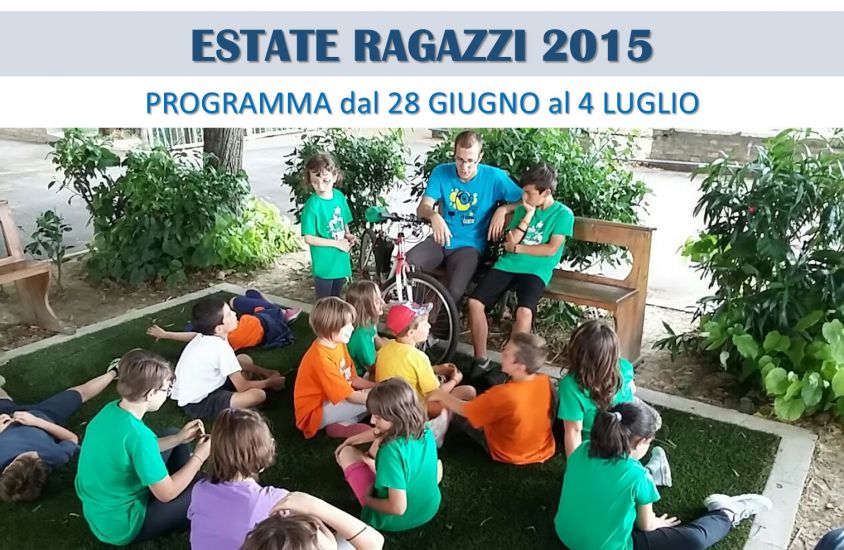 Estate Ragazzi 2015 - Programma Settimana 3