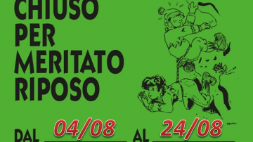 CHIUSURA ESTIVA