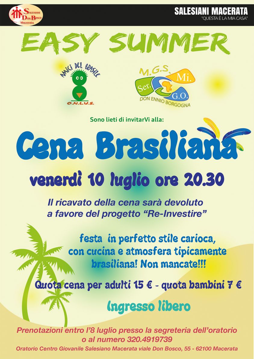 EASY SUMMER: CENA BRASILIANA