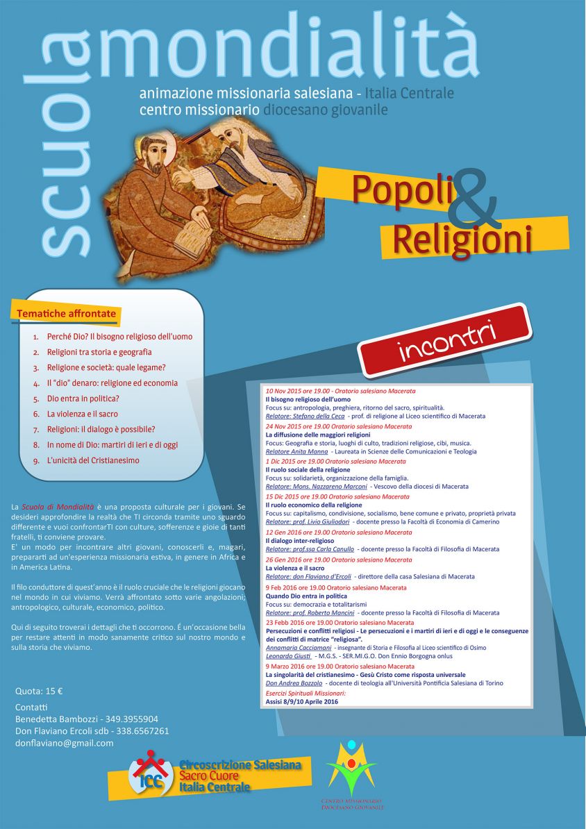 SCUOLA DI MONDIALITA'