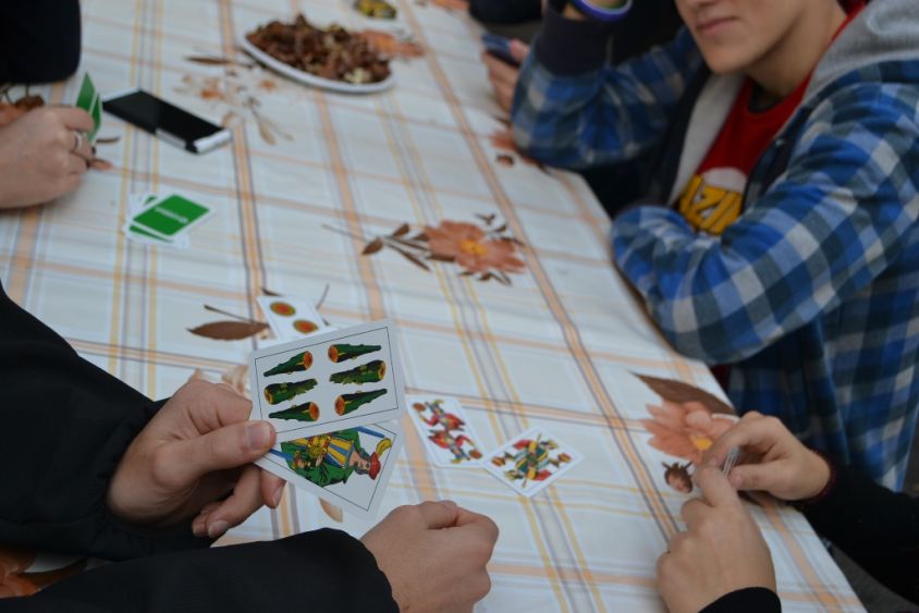 San Martì, Du' Castagne Co' Lu Vì
