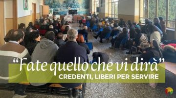 “Fate quello che vi dirà”: portare vino nuovo, fino all’orlo, camminando insieme.