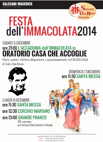 Festa dell'Immacolata 2014